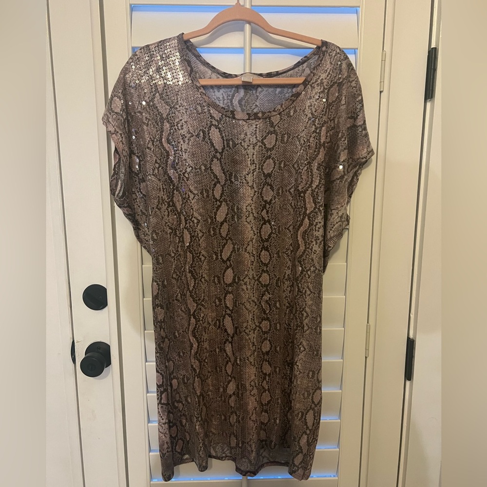 Micheal Kors Snake Skin Inspired Dress